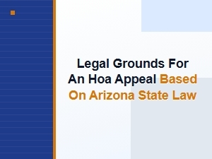 Arizona Hoa Appeal Legal Procedures