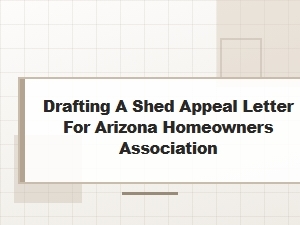 Guide to Writing an Arizona Hoa Appeal Letter